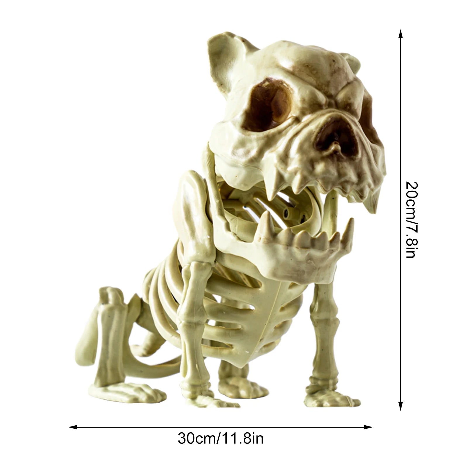 Halloween Clearance!  Halloween Skeleton, Halloween Dark Terror Skeleton Decoration Props Set up Ghost House, Dog Skeleton