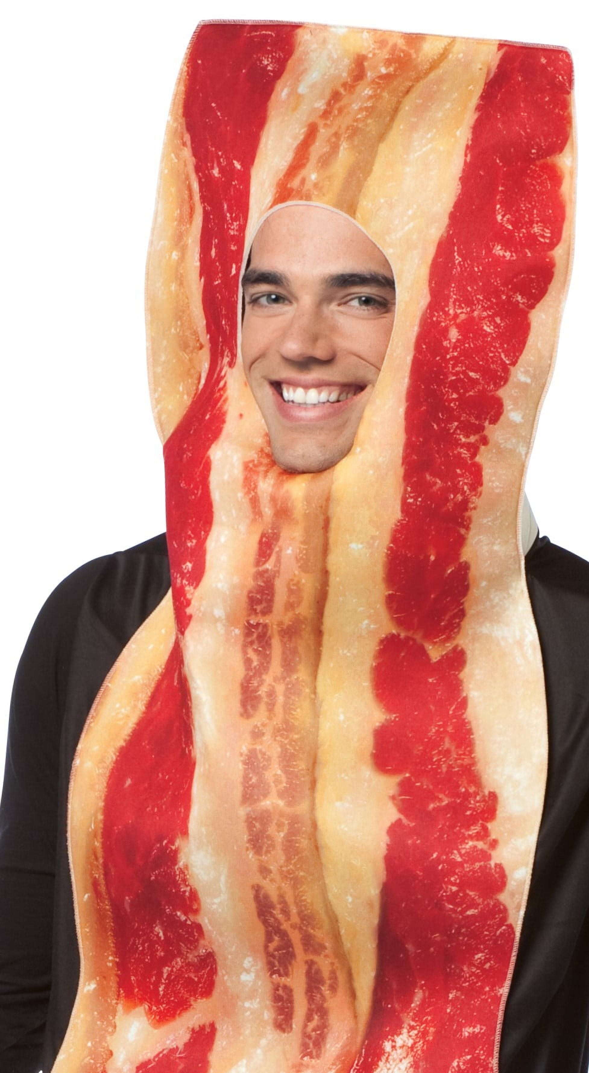 Bacon Strip Adult Halloween Costume, One Size, Men, #7192