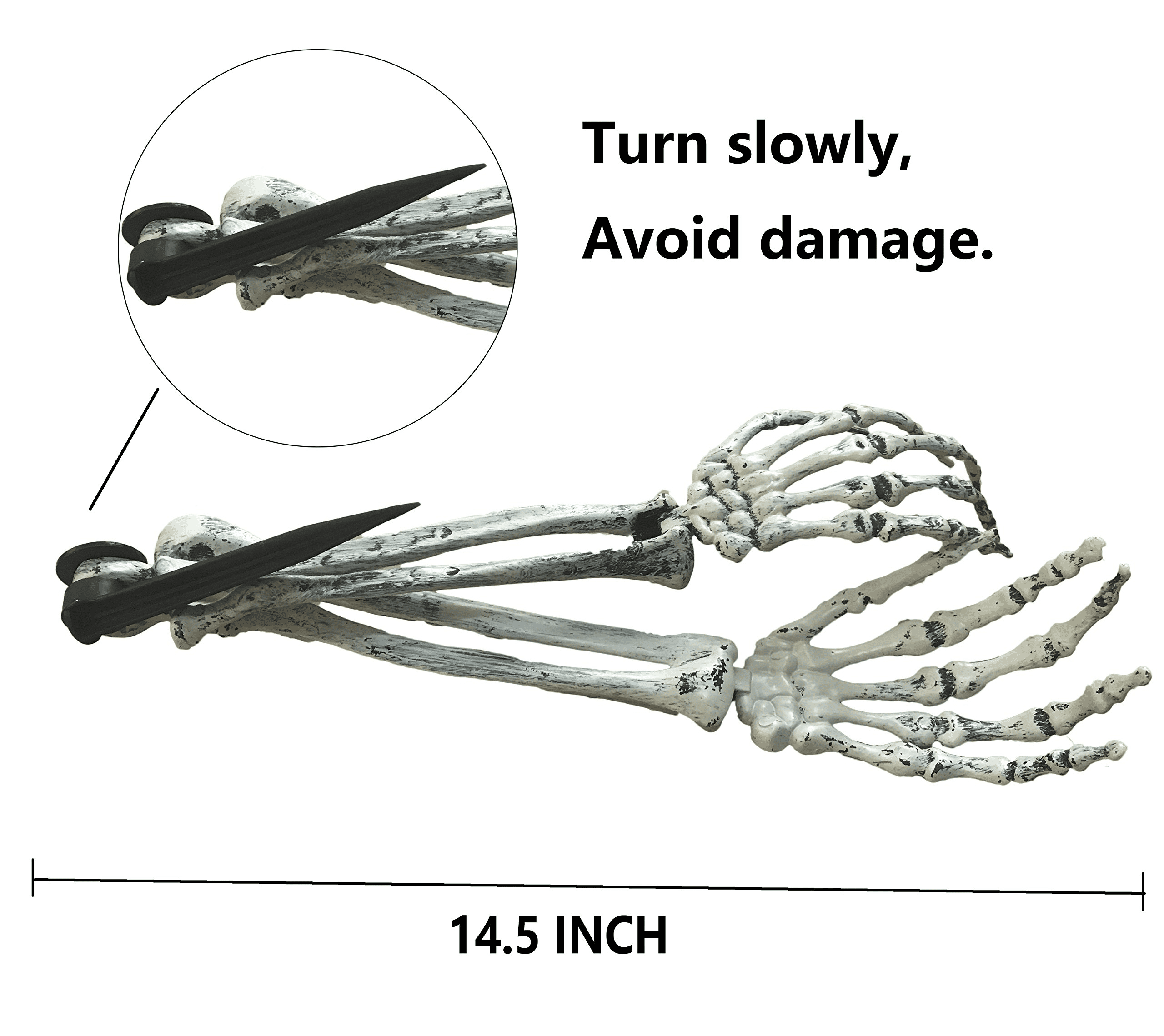 Halloween Decorations Outdoor Halloween Skeleton Stakes for Lawn Stakes Garden Halloween Skeleton Decoration for Halloween Party