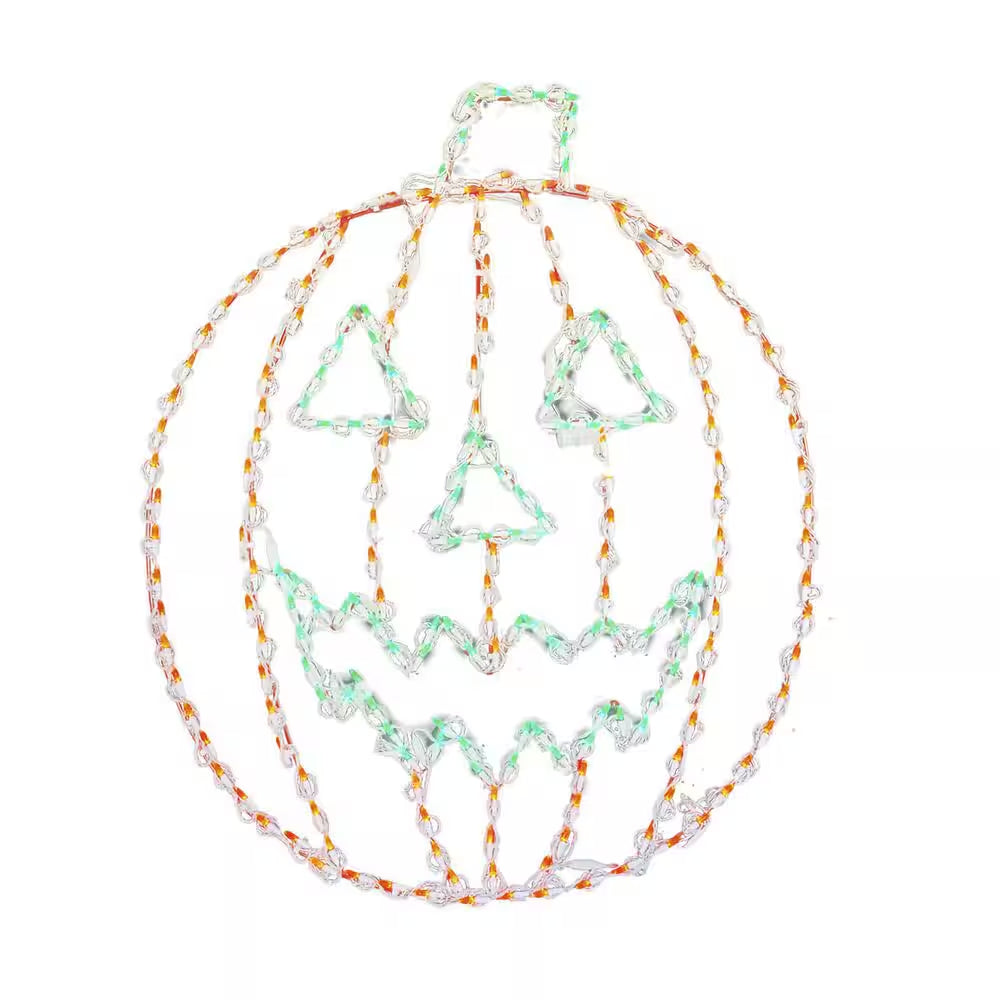 Holidynamics 44 In. Lighted LED Jack-O-Lantern Halloween Yard Decoration