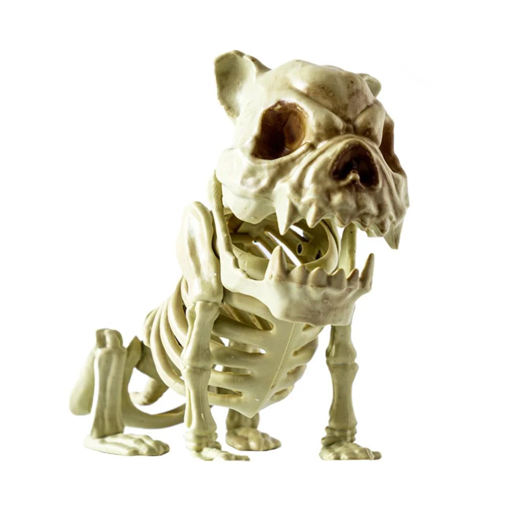 Halloween Clearance!  Halloween Skeleton, Halloween Dark Terror Skeleton Decoration Props Set up Ghost House, Dog Skeleton