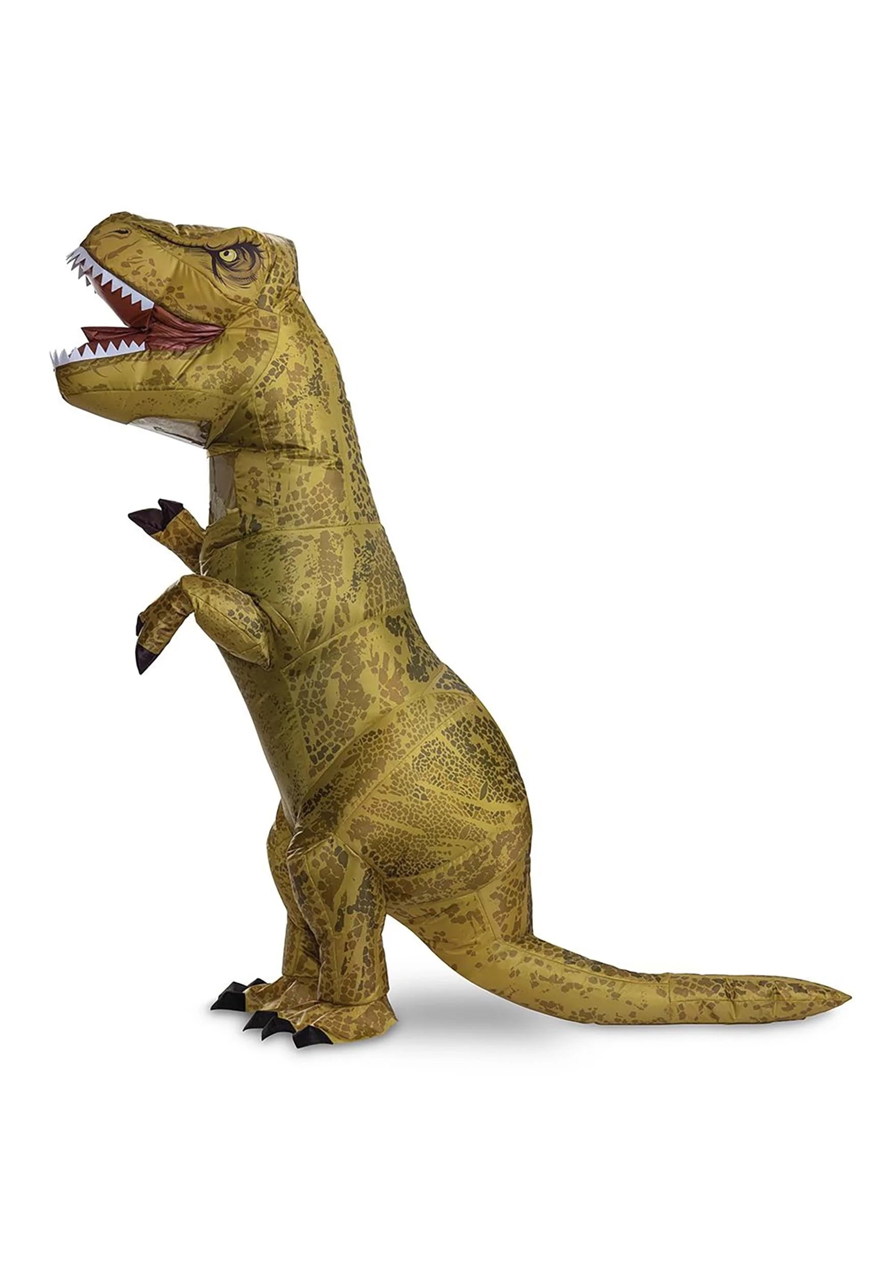 Kids' 80 Inch Jurassic World T-Rex Inflatable Costume - Unisex - One Size Fits Most