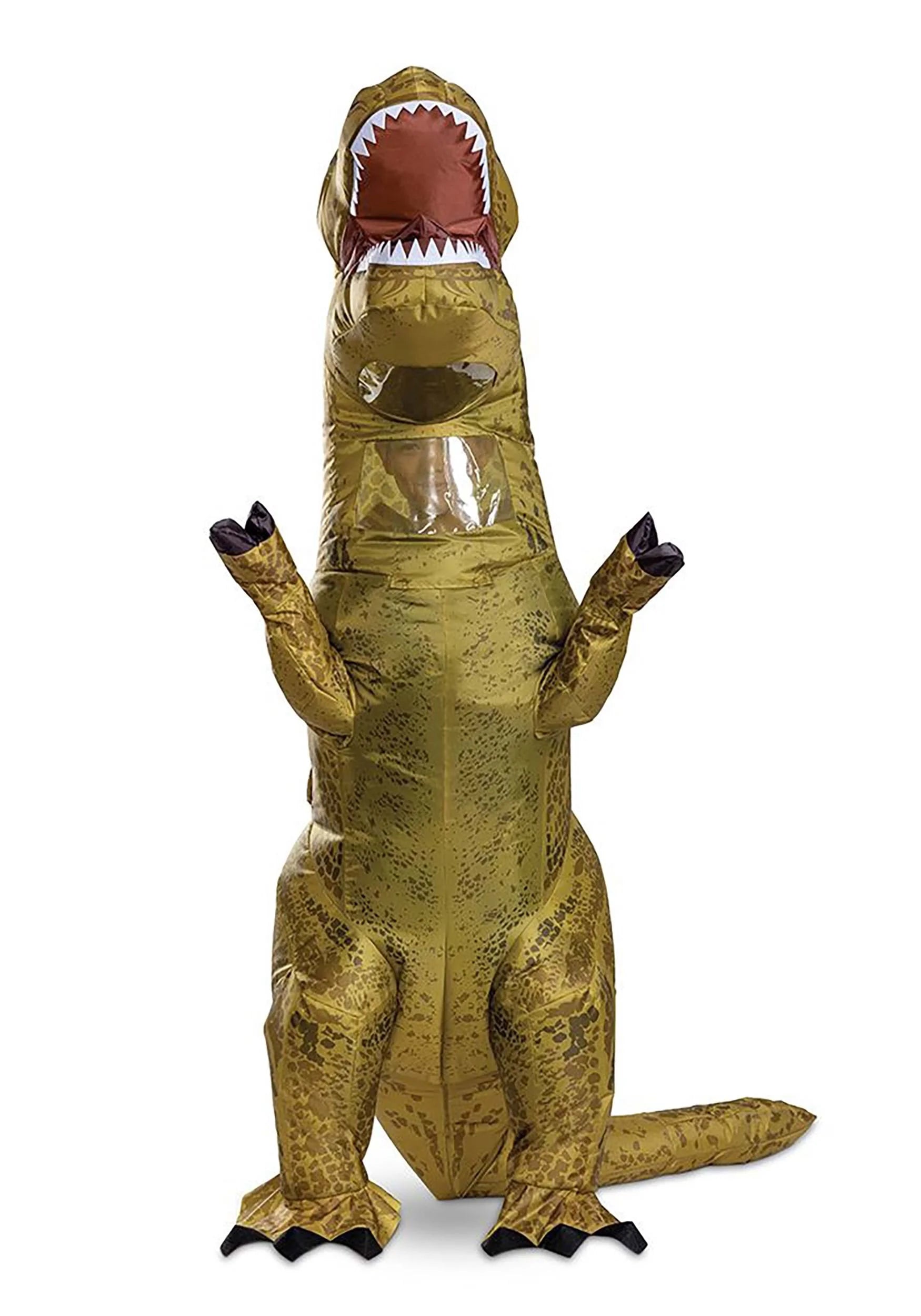 Kids' 80 Inch Jurassic World T-Rex Inflatable Costume - Unisex - One Size Fits Most