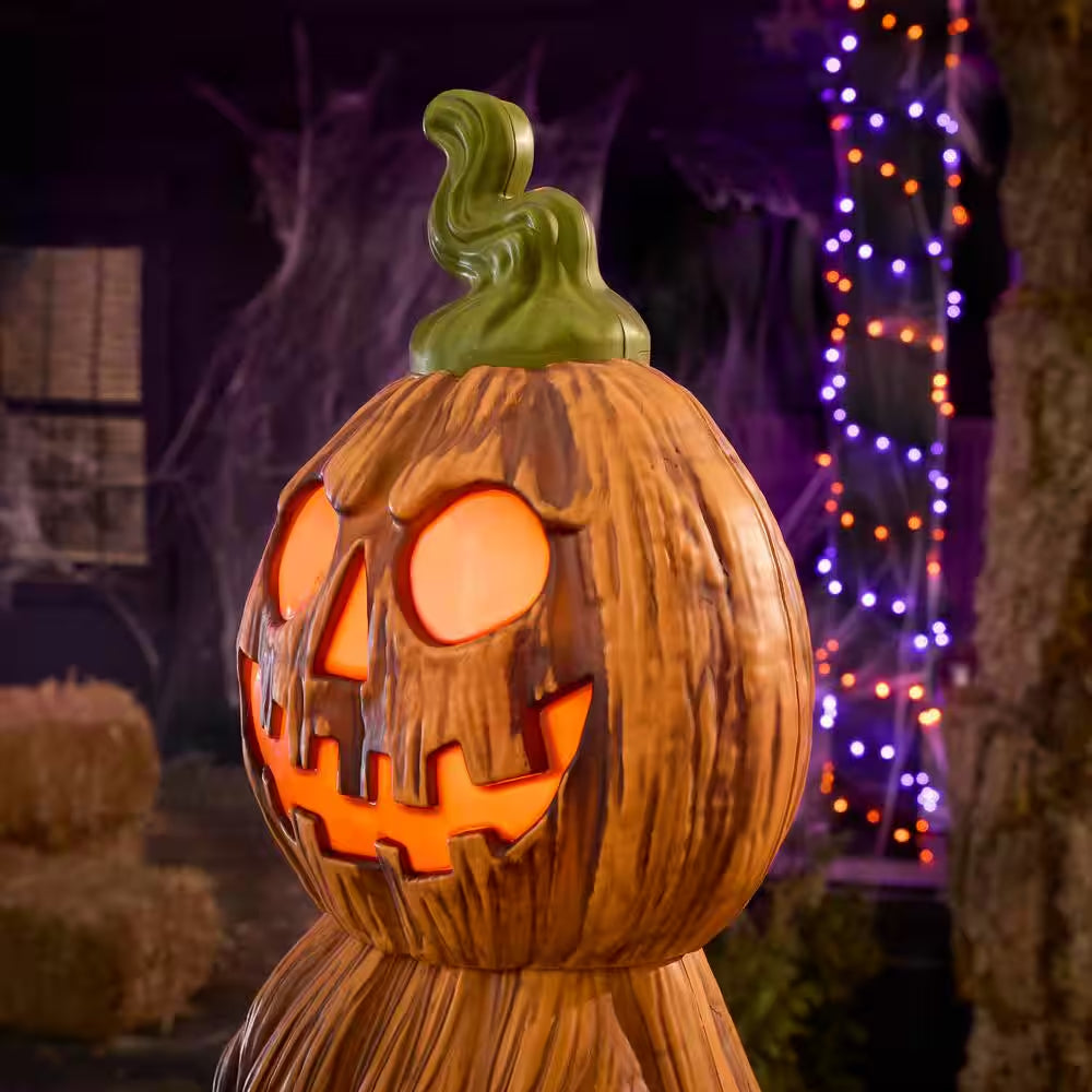 8.5 Ft. Halloween Classics Giant-Sized LED Jack-O-Lanterns Stack