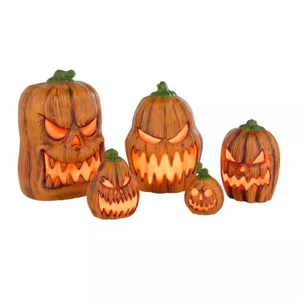 8.5 Ft. Halloween Classics Giant-Sized LED Jack-O-Lanterns Stack