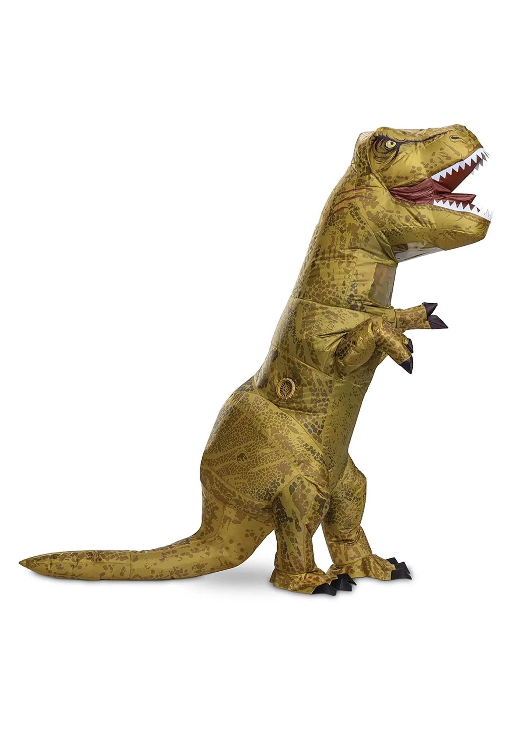 Kids' 80 Inch Jurassic World T-Rex Inflatable Costume - Unisex - One Size Fits Most