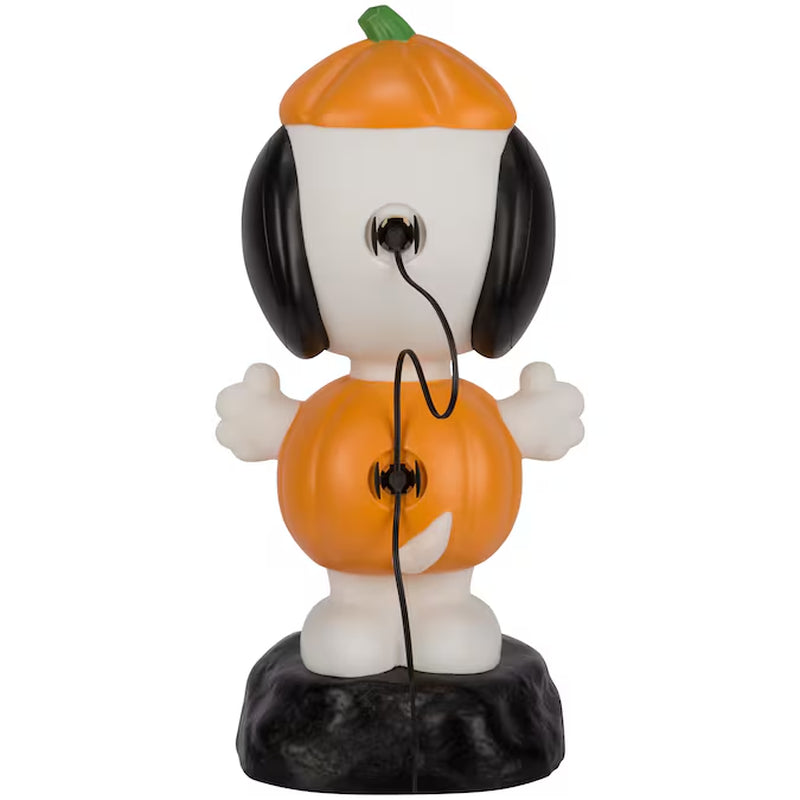 2-Ft  Lighted Snoopy Pumpkin Blow Mold
